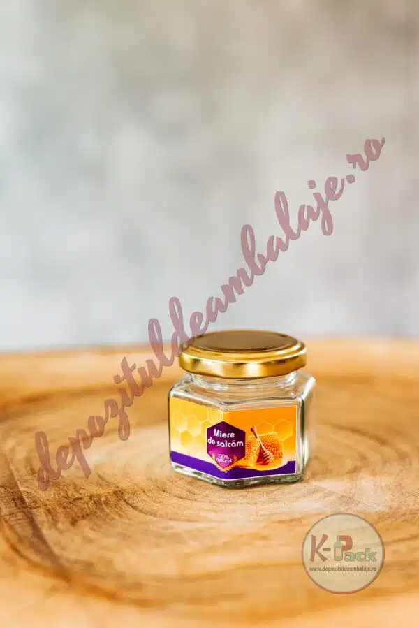 Foto Borcan HEXAGONAL 106 ML