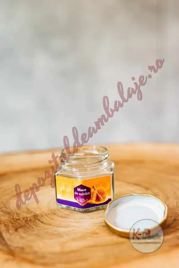 Foto Borcan HEXAGONAL 106 ML
