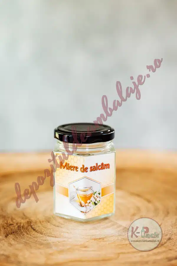 Foto Borcan HEXAGONAL 196 ML