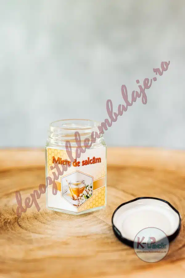 Foto Borcan HEXAGONAL 196 ML