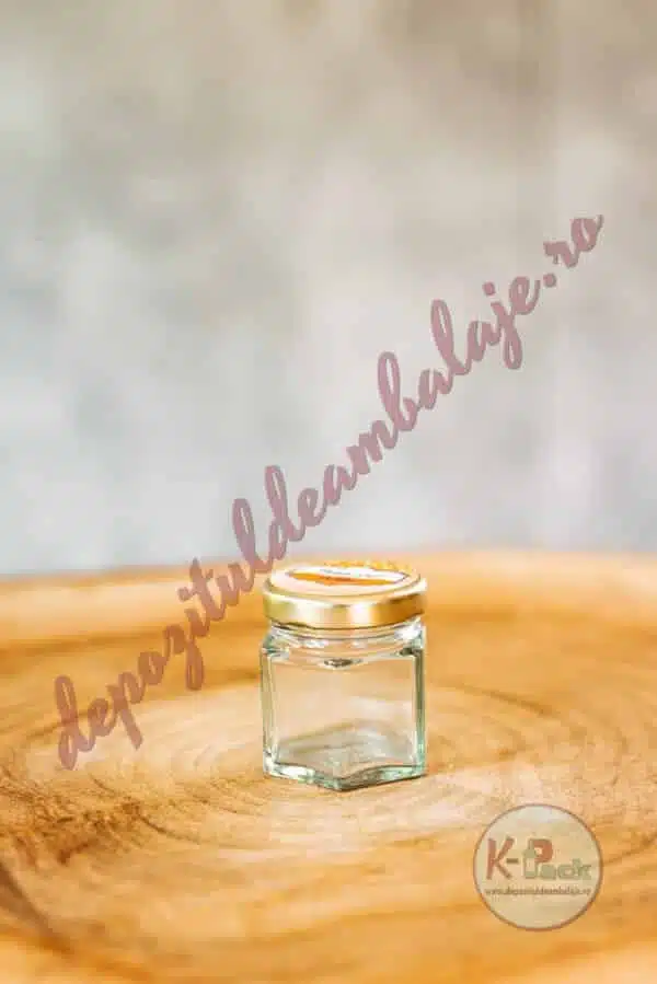 Foto Borcan HEXAGONAL 47 ML