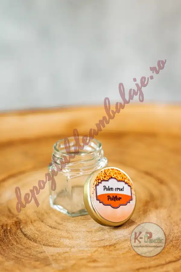 Foto Borcan HEXAGONAL 47 ML