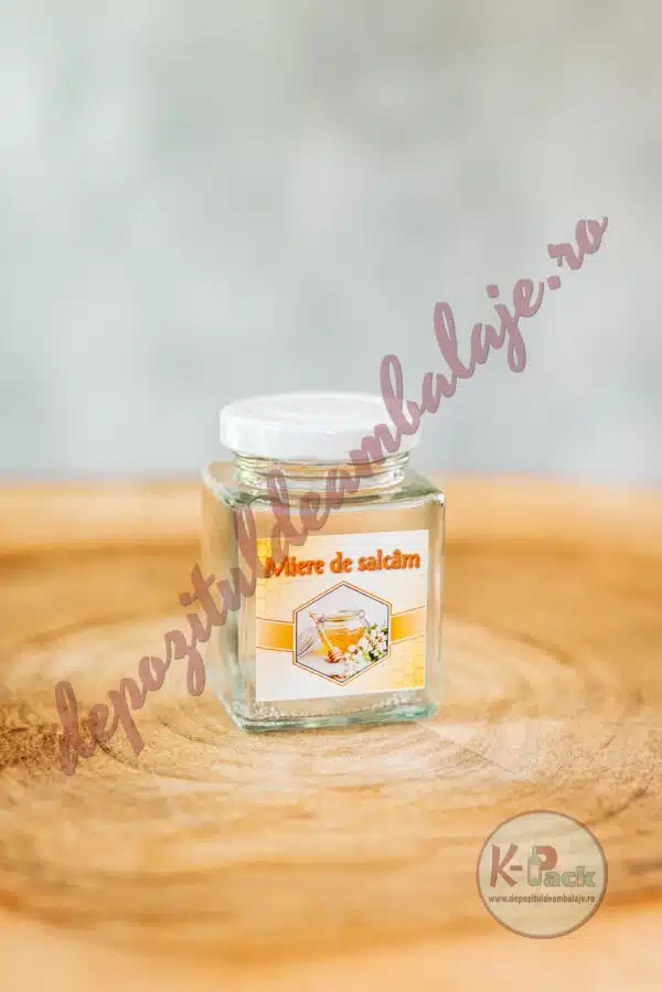 Foto Borcan PATRAT 120 ML