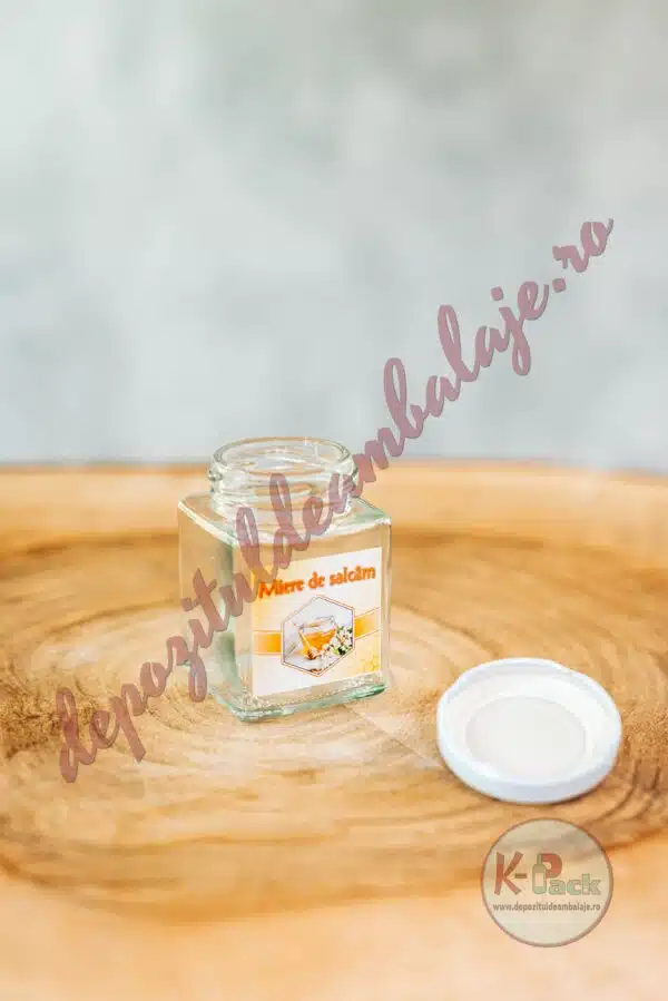 Foto Borcan PATRAT 120 ML