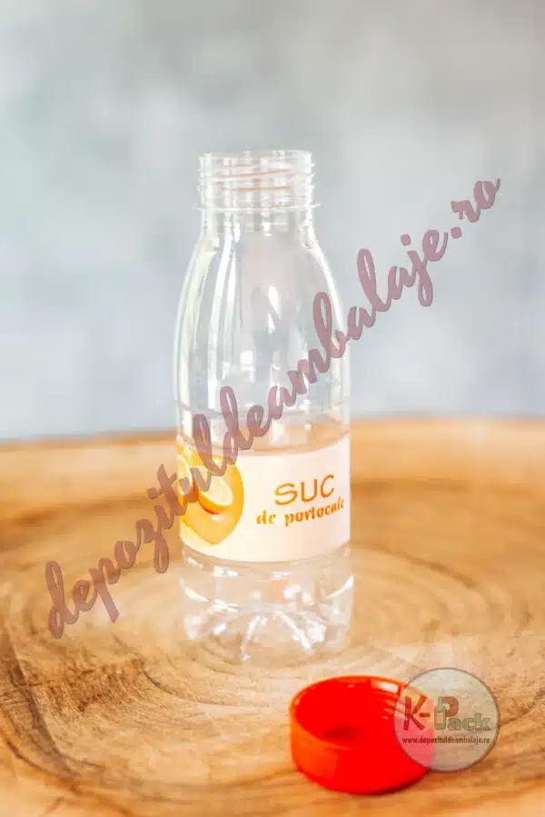Foto Sticla Plastic ECONOMIC 330 ML + Capac D38